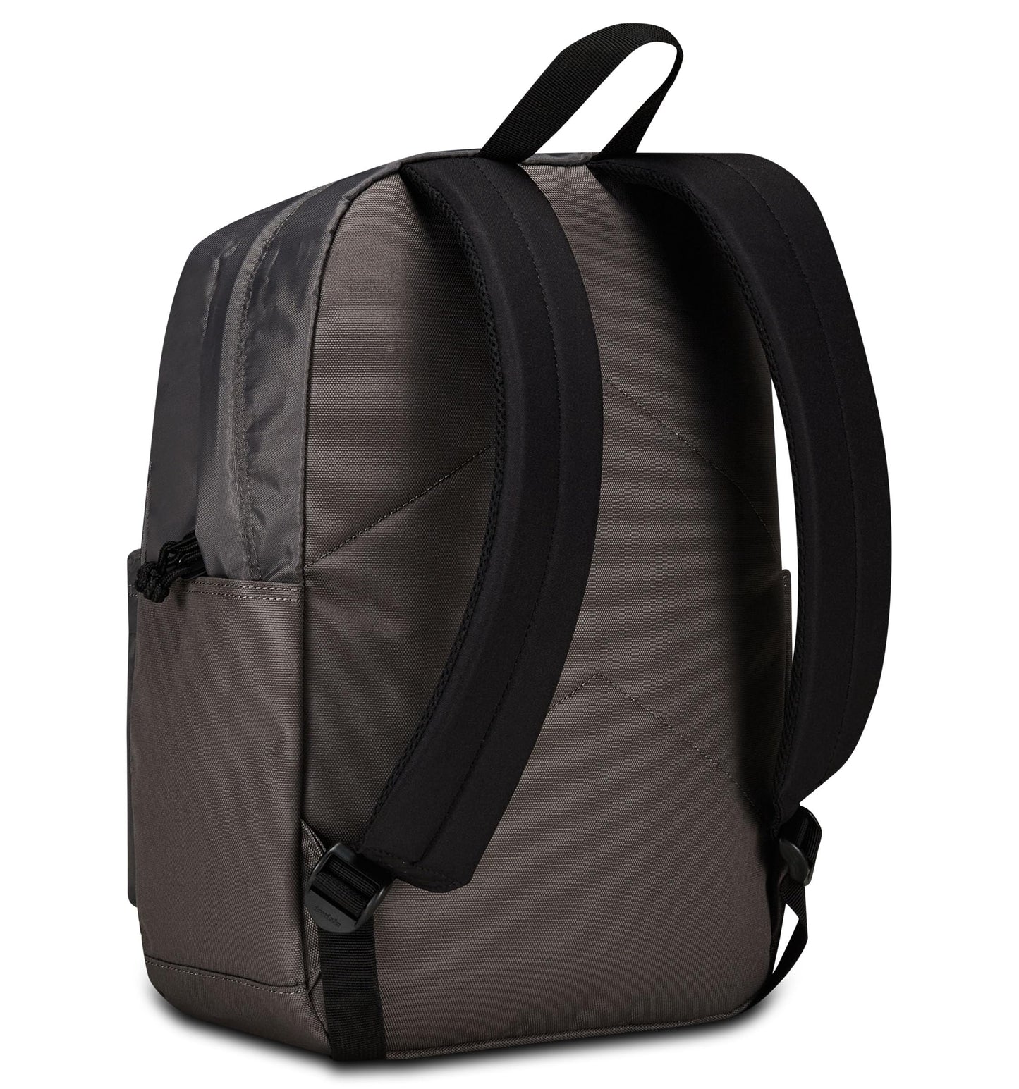 Invicta Zaino Scuola Carlson Plain, Grigio, Zaino Mono Scomparto Con Tasca Porta PC o Tablet e Tasca Porta Borraccia, Zaino Superiori, Università e Viaggio, Unisex (25615161)