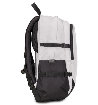 Invicta Zaino Ufficio Invict-Act Plus Fibra Ottica, Grigio, Doppio Scomparto Con Tasca PC, Tasca Borraccia, Tasca Con Organizer, Cinghia Vita, Nastri Torace e Regolazione Volume, Zaino Viaggio (25615186)