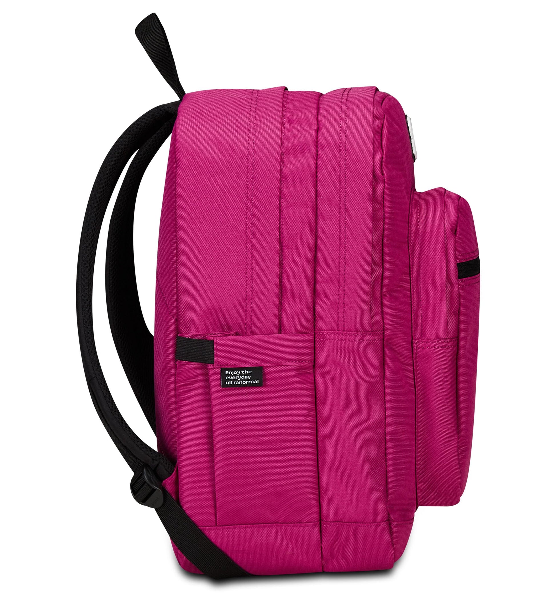 Invicta Zaino Scuola Jelek Plain, Fucsia, Zaino Doppio Scomparto Super Capiente Con Tasca Porta PC o Tablet, Tasca Porta Borraccia e Tasca Con Organizer, Medie, Superiori e Viaggio, Donna Ragazza (25615226)
