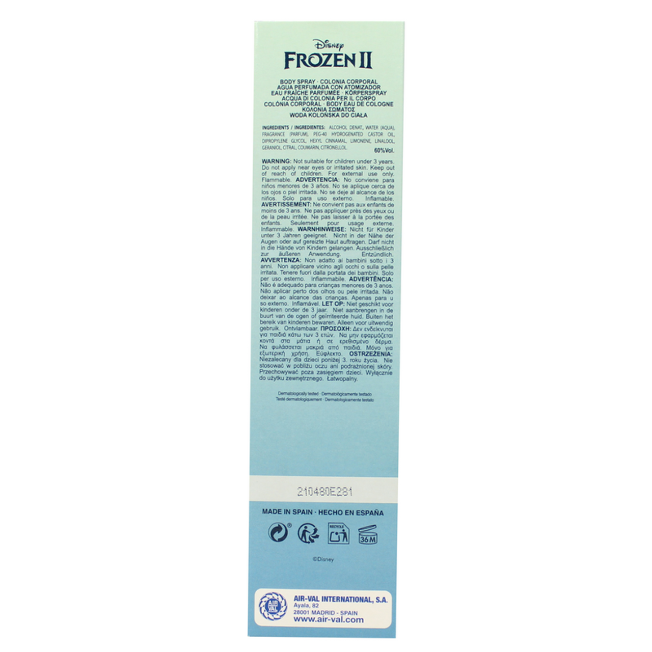 Disney - Frozen II Body Spray - 200 ml (25525486)