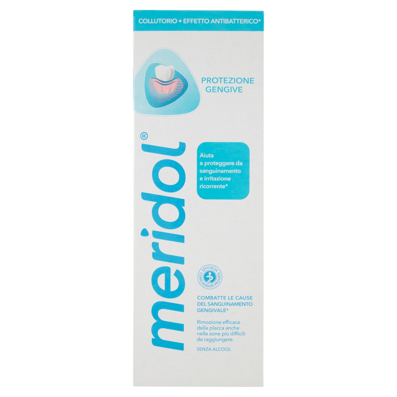 meridol collutorio Protezione Gengive con effetto antibatterico 400 ml (25560229)