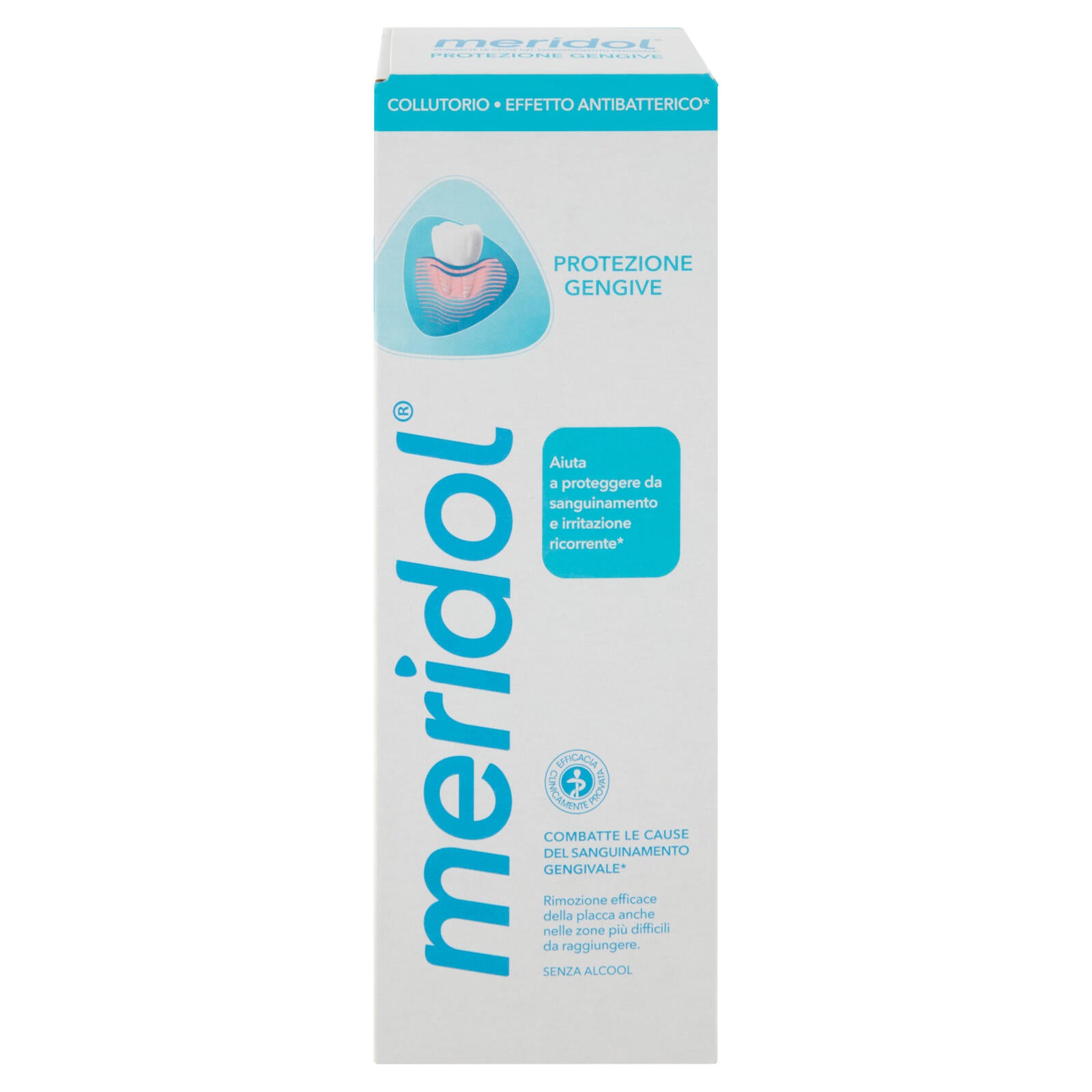 meridol collutorio Protezione Gengive con effetto antibatterico 400 ml (25560230)