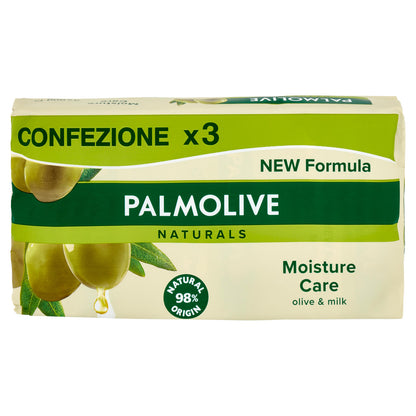 Palmolive sapone solido Naturals Oliva e Latte 3x90 g (25568395)
