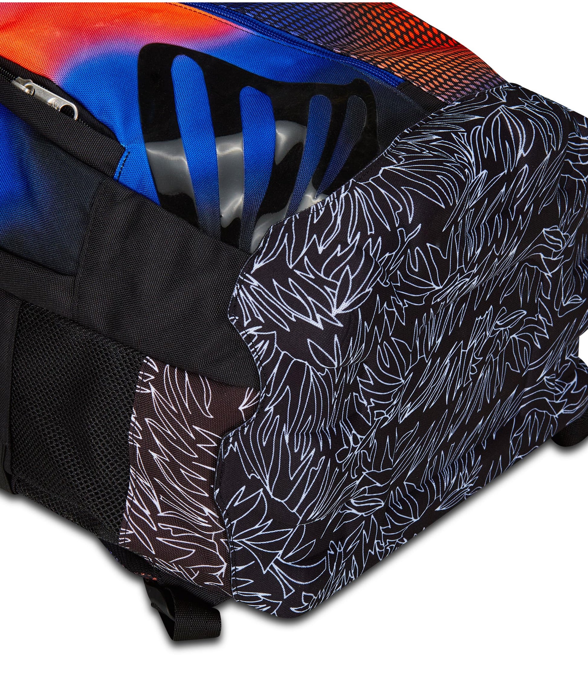 SEVEN Zaino Scuola Dual, Blu e Arancione, Shadefull Boy, Zaino Doppio Scomparto Con Tasca Porta PC o Tablet, Tasca Porta Borraccia e Organizer, Zaino Scuole Medie e Superiori, Bambino Ragazzo (25615324)