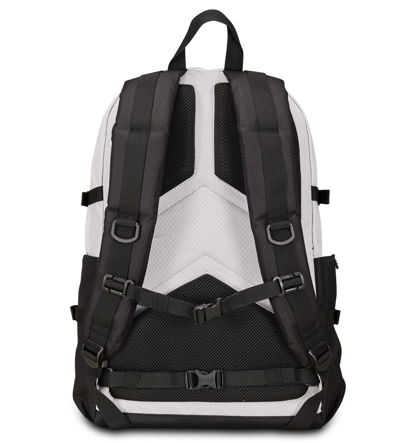 Invicta Zaino Ufficio Invict-Act Plus Fibra Ottica, Grigio, Doppio Scomparto Con Tasca PC, Tasca Borraccia, Tasca Con Organizer, Cinghia Vita, Nastri Torace e Regolazione Volume, Zaino Viaggio (25615187)