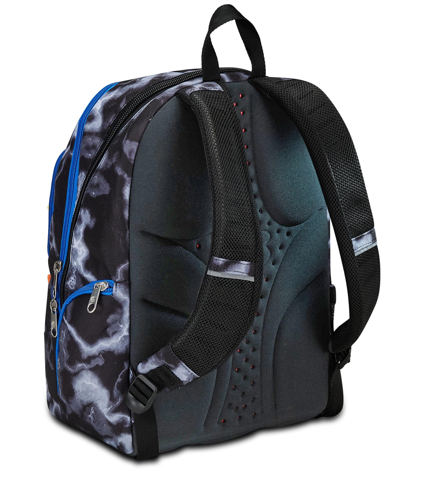 SEVEN Zaino Scuola Advanced, Nero Giallo, Mark On Boy, Zaino Doppio Scomparto Con Tasca Porta PC o Tablet, Tasca Porta Borraccia e Organizer, Zaino Scuole Medie e Superiori, Bambino Ragazzo (25599077)
