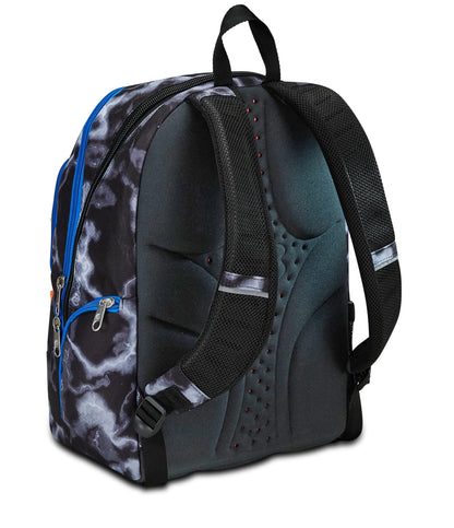 SEVEN Zaino Scuola Advanced, Nero Giallo, Mark On Boy, Zaino Doppio Scomparto Con Tasca Porta PC o Tablet, Tasca Porta Borraccia e Organizer, Zaino Scuole Medie e Superiori, Bambino Ragazzo (25599077)