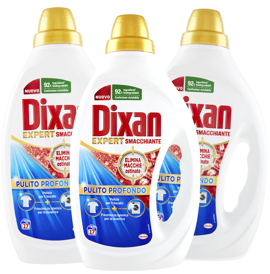 Pacchetto TRIPACK Dixan Smacchiante 17 Lavaggi