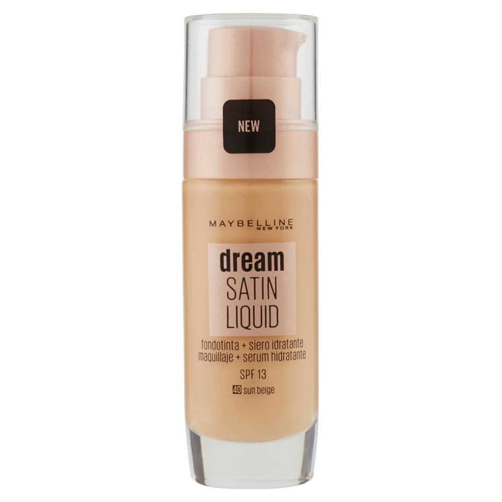 Maybelline New York Fondotinta Dream Satin Liquido 40 Sun beige (25558837)