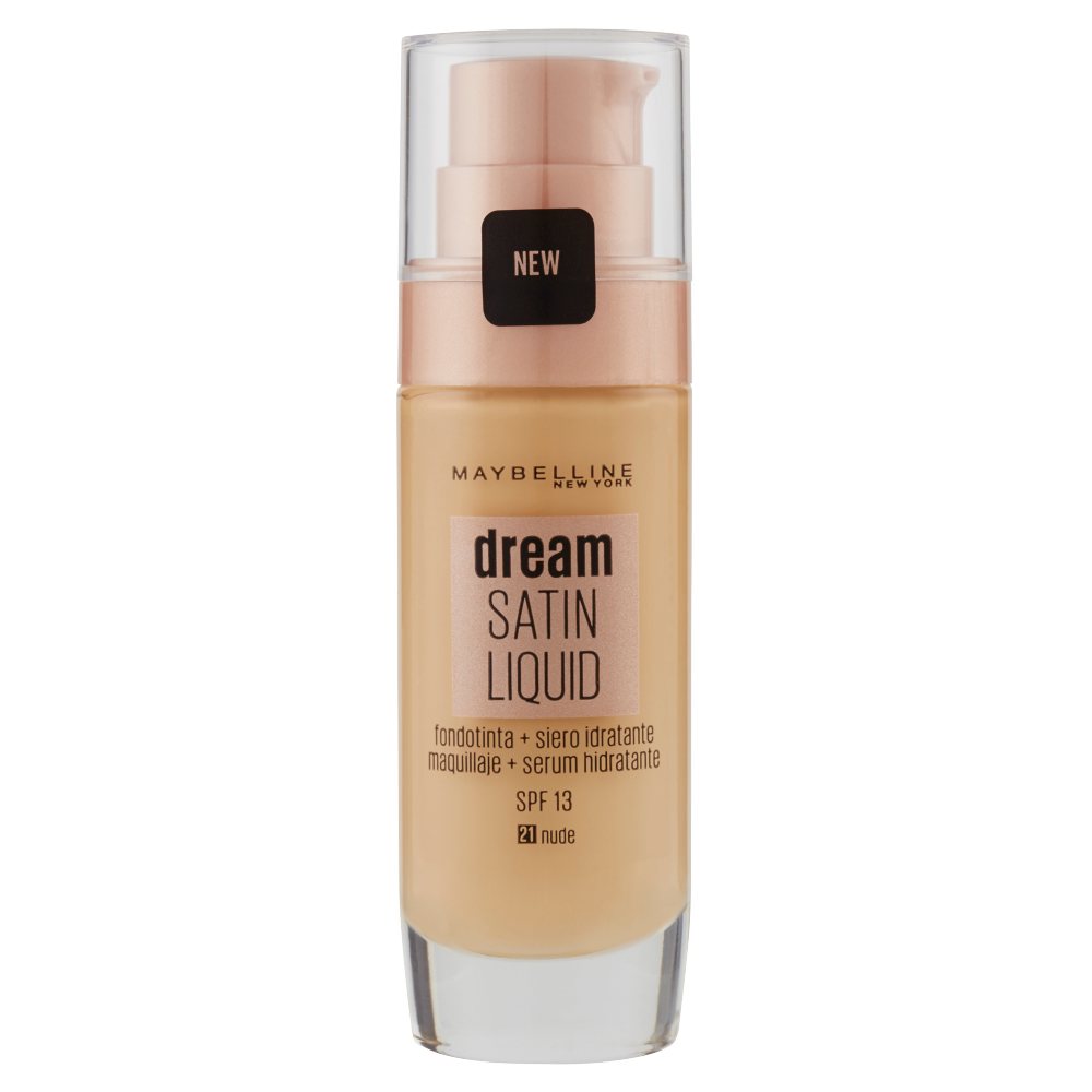 Maybelline New York Fondotinta Dream Satin Liquido 21 Nude (25558812)