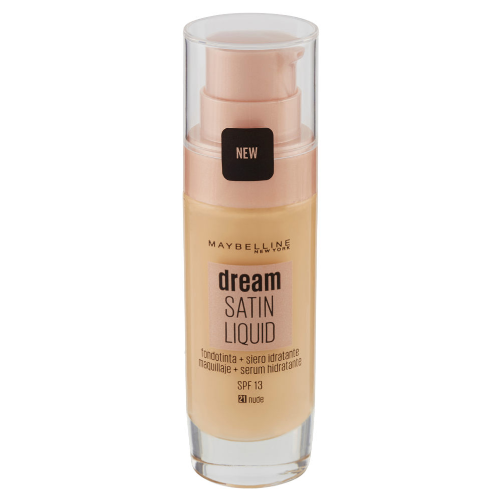 Maybelline New York Fondotinta Dream Satin Liquido 21 Nude (25558813)