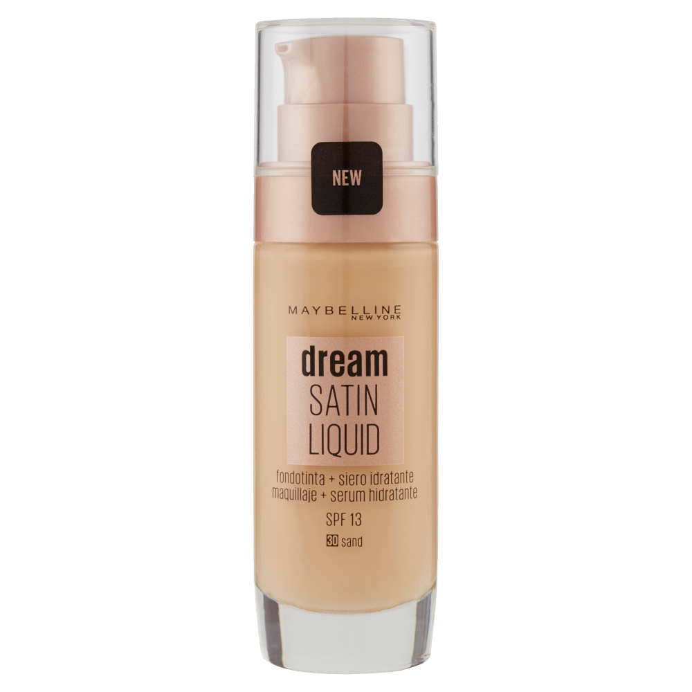 Maybelline New York Fondotinta Dream Satin Liquido 30 Sand (25558830)