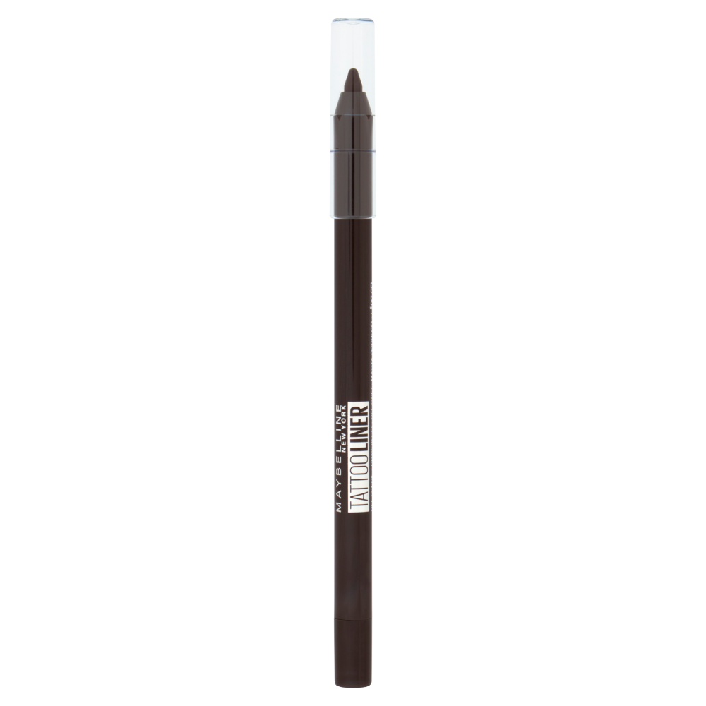 Maybelline New York Matita Occhi Tattoo Liner Gel Pencil, Resiste fino a 36H, 910 Bold Brown (25559276)