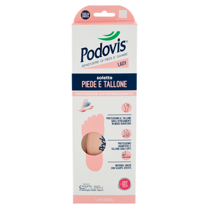 Podovis Lady solette Piede e Tallone Taglia Unica 1 Paio (25579931)