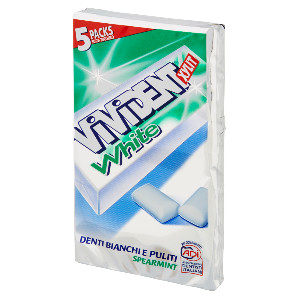 Vivident Xylit White Spearmint 5 Packs 66 g (25613641)