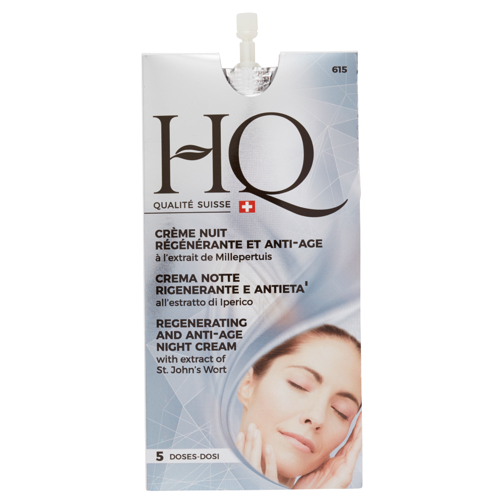 HQ Crema Notte Rigenerante e Antietà allestratto di Iperico 10 ml (25531033)